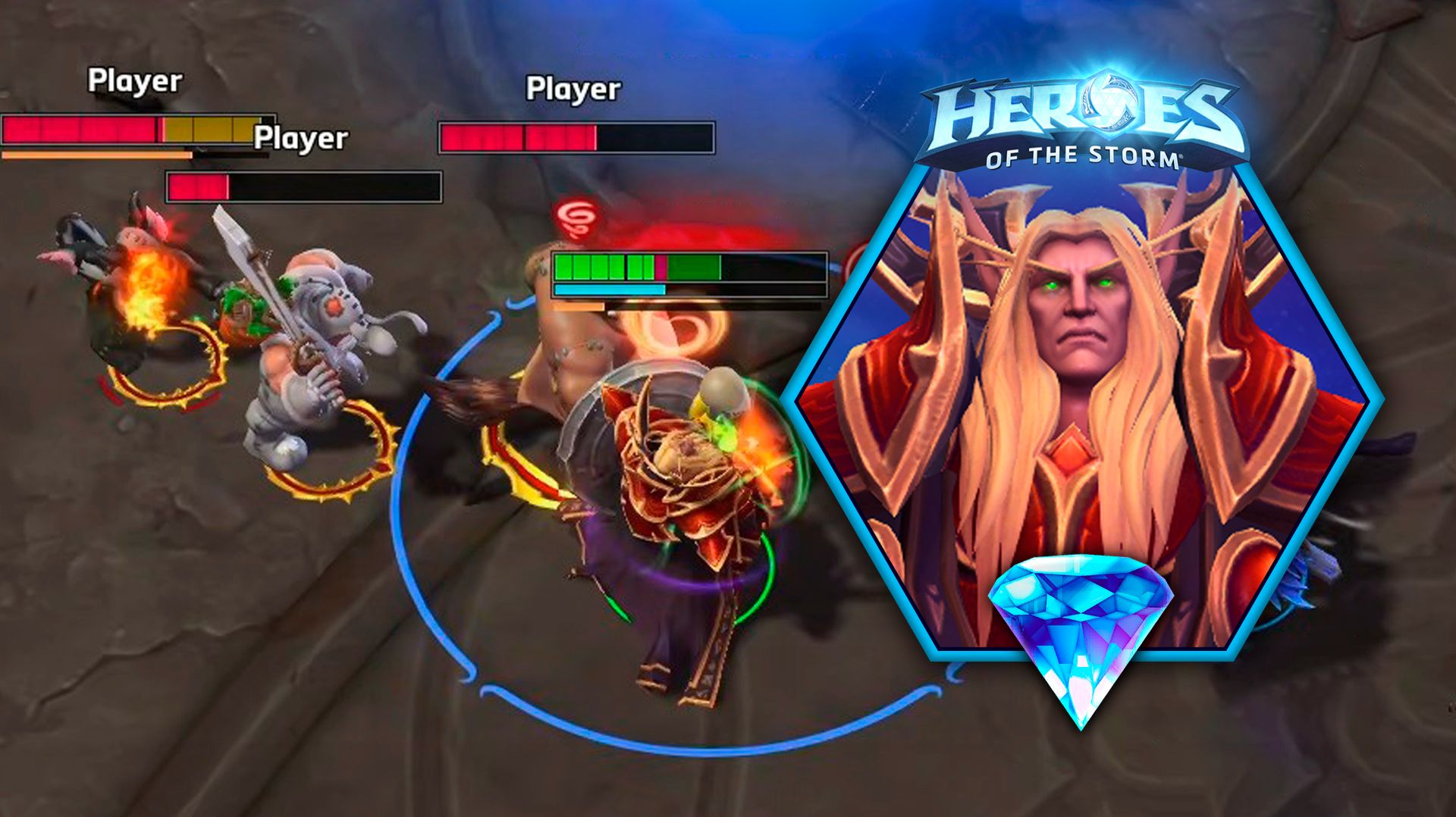 Кельтас в Heroes of the Storm (HotS): Против Викингов оказалось не так уж и сложно