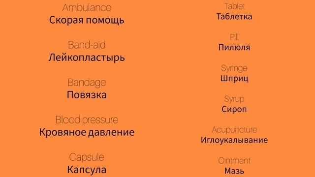 Медицина 1 Medicine 1