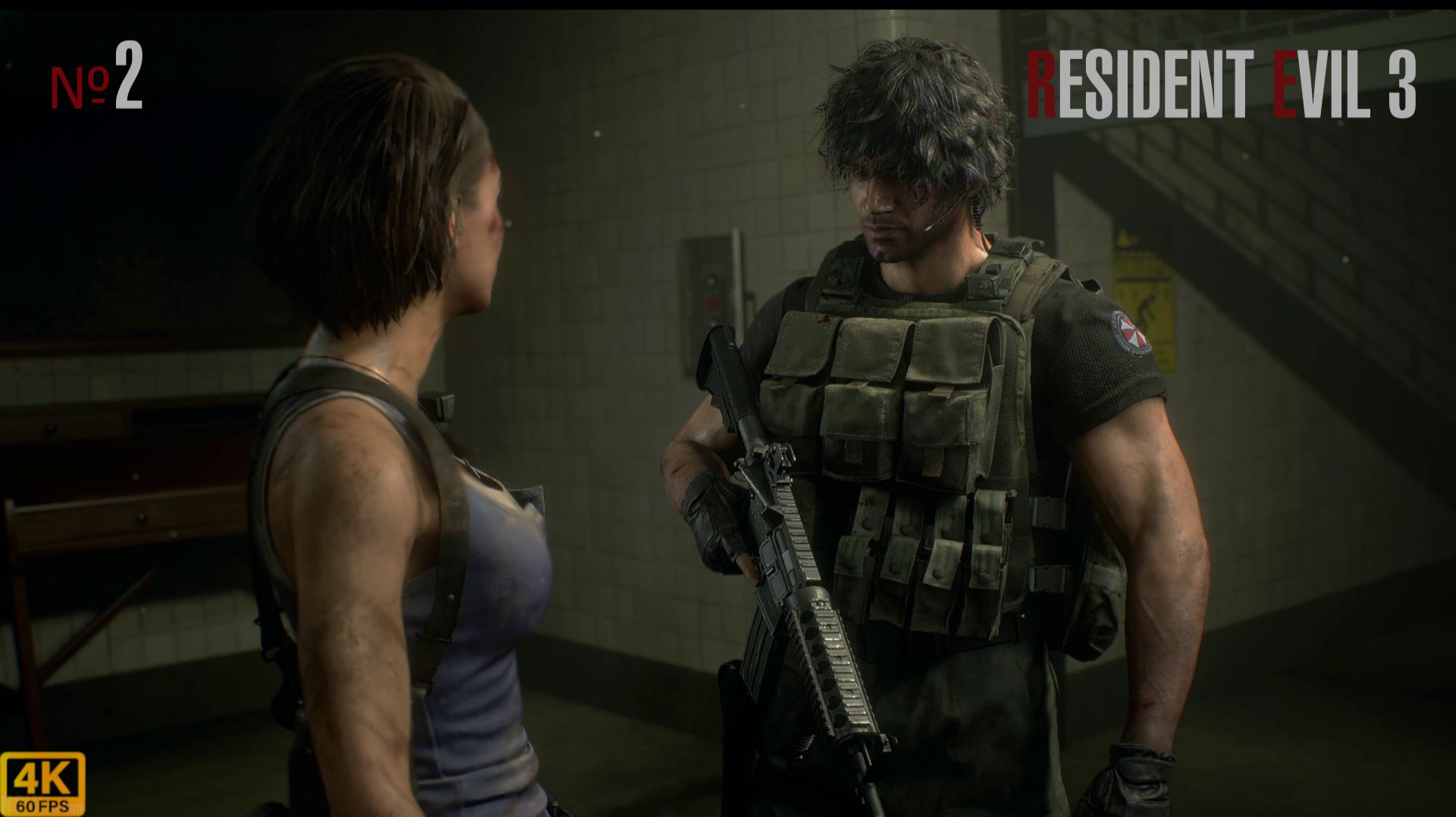 СУПЕРКОП СПАСАЕТ ВЫЖИВШИХ | Resident Evil 3 Remake #2 | Прохождение Без Комментариев | [FHD]