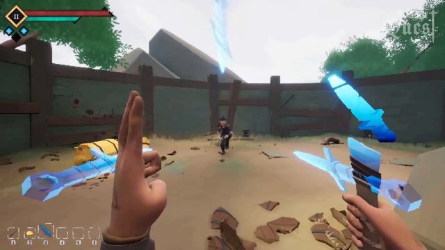 Трейлер A Short Quest (игровой тест, запуск)