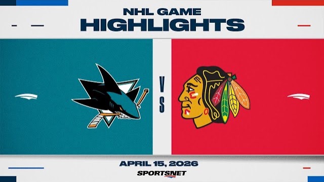 Обзор матча НХЛ | Чикаго - Сан-Хосе (16.04.2026)