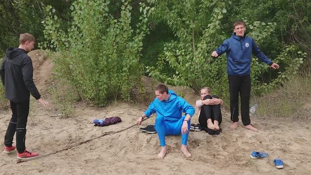 6 августа 2019 г. Горы Селикатного. Кристина Павел Денис Вадим Лиза