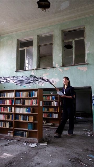 Заброшенная библиотека: следы времени библиотека покинутое история