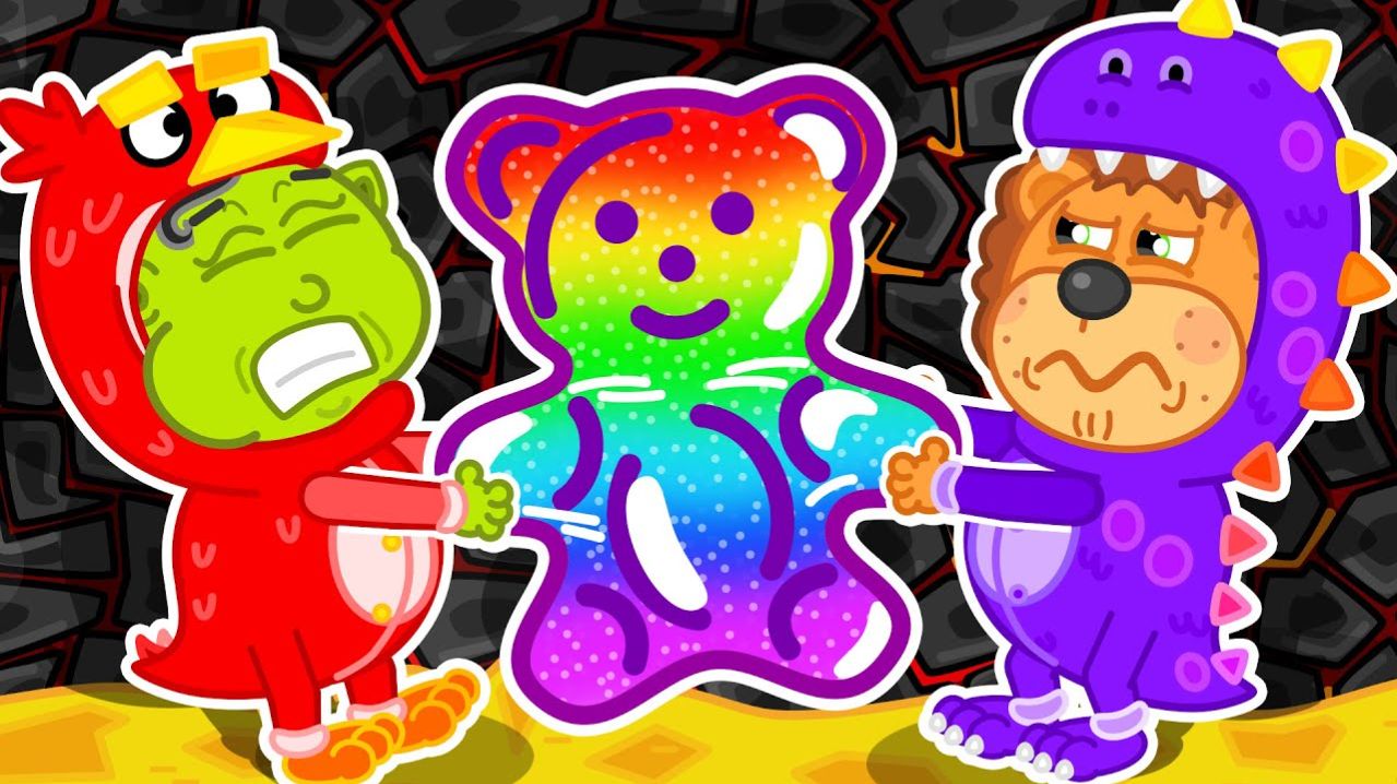 Маша и Леопольд. Мармеладные мишки - Мультик для детей