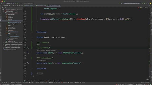 022. Avalonia UI - Audio Service Provider