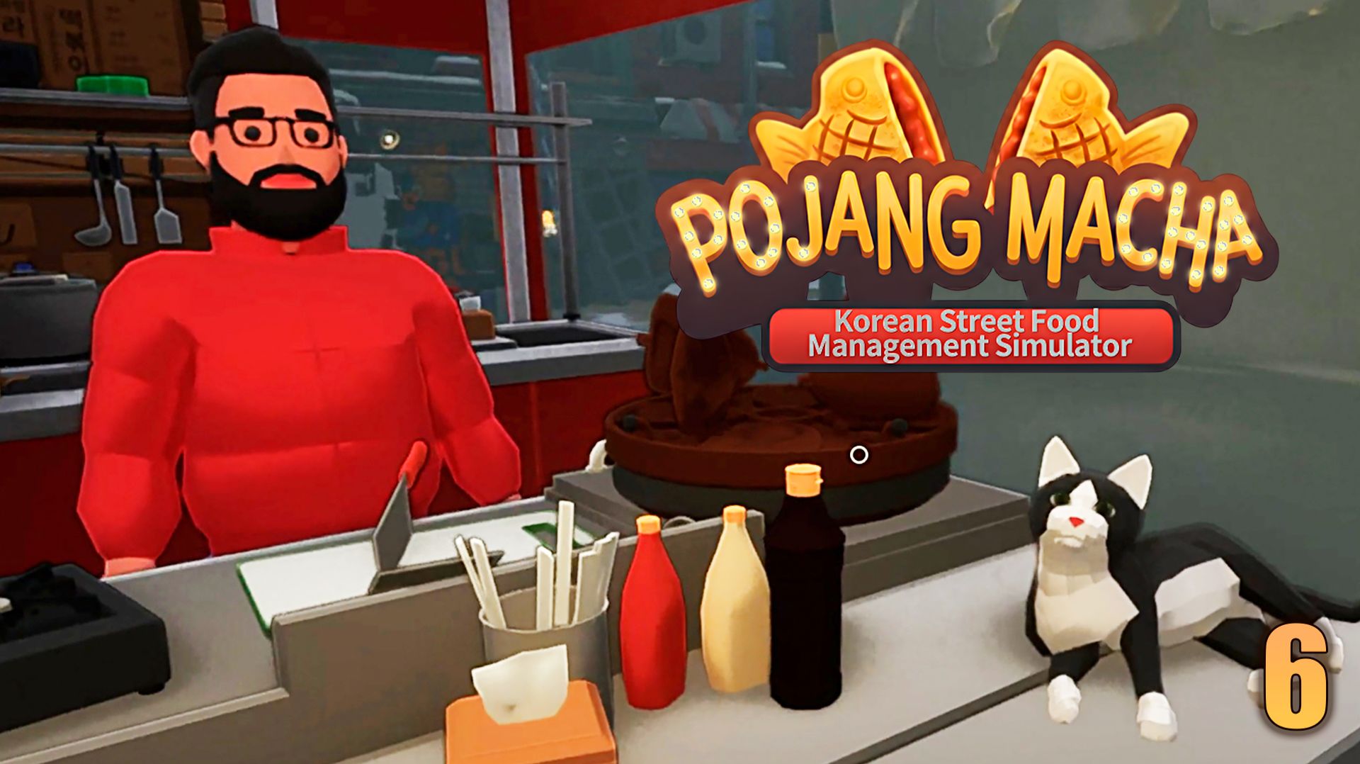 Робот-Официант ► POJANGMACHA : Korean Street Food Simulator №6