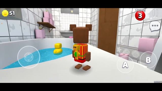 Malai  Papa играют в super Bear adventure гигантский дом часть 2