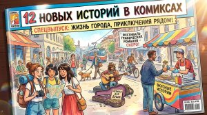 12 новых интерсных историй в комиксах