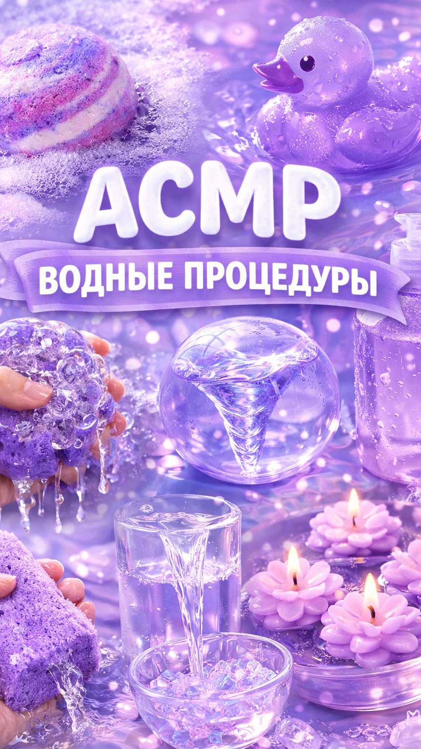 АСМР УМЫВАЕМСЯ ПО ШАГОВО И ЗАСЫПАЕМ