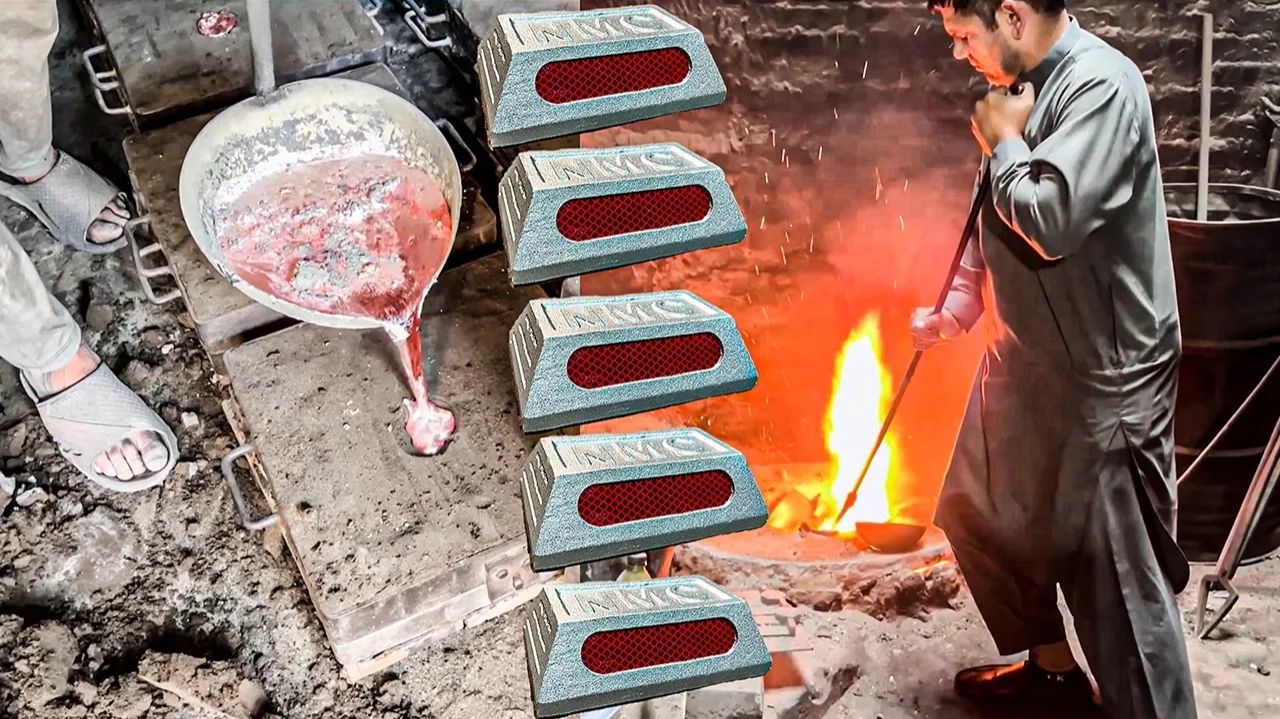 😱🏭 КАК ПРОИЗВОДЯТСЯ МЕТАЛЛИЧЕСКИЕ ЛЕЖАЧИЕ ПОЛИЦЕЙСКИЕ