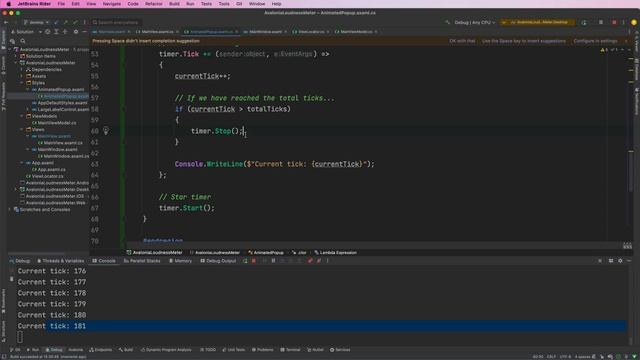 011. Avalonia UI - Animate In Code Behind