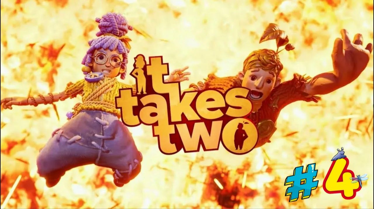 ДЕРЕВО ИСПЫТАНИЙ❗️❗️❗️ СМОЖЕМ С БРАТОМ ОДАЛЕТЬ ГИГАНСКИХ НАСЕКОМЫХ❓❓❓ Прохождение It Takes Two #4