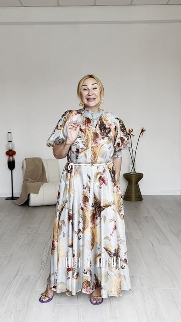 Шелковые платья с византийским узором и парные образы. Обзор новинок