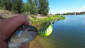 Рыбалка на окуня. Тестирую новые приманки.