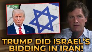 Tucker Carlson SLAMS Trump's War In Iran He Did Israel's Bidding!