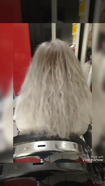 Наращивание натуральных волос волнистые