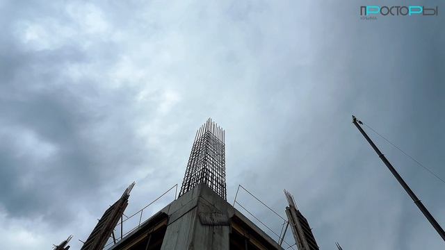 Детский сад. Просторы Крыма. Ход строительства. 2 пол. апреля 2026