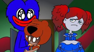 Любовь Хагги Вагги и Ниты — Poppy Playtime против Brawl Stars | Анимация