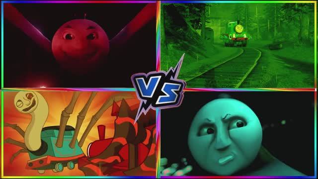 МУЛЬТИКИ ПРО ПАРОВОЗИКИ Монстр Мутант против Доброго Поезда  БИТВА ГЕРОЕВ