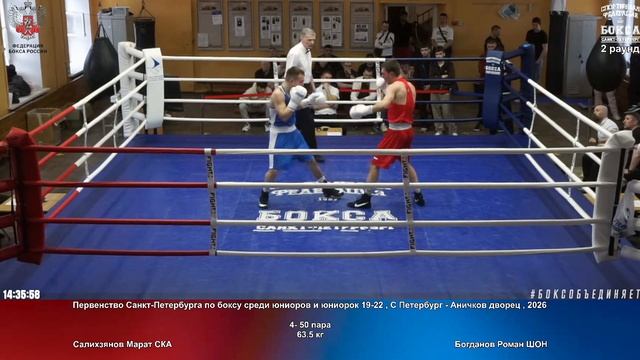50 63.5 кг Салихзянов Марат СКА Богданов Роман ШОН