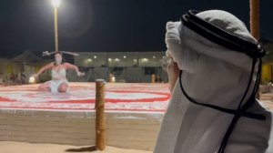 Восточный танец с саблей для шейха в Дубае
