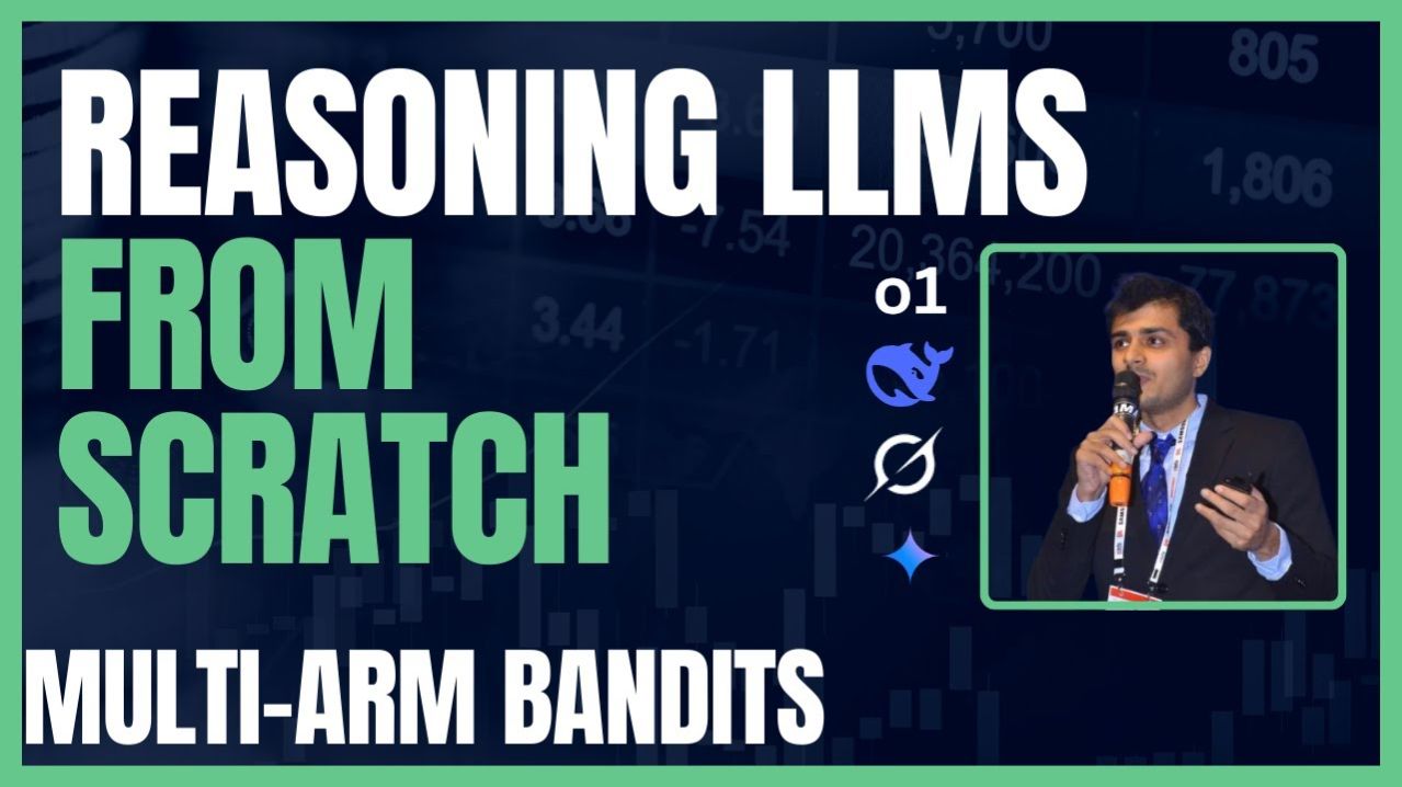 5) Lecture 4b - Multi-Arm Bandits Reasoning LLMs from Scratch