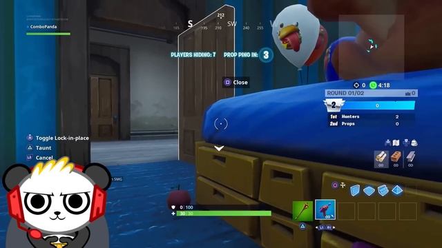 FORTNITE FRIDAY! Let's Play Fortnite Prop Hunt with Combo Panda