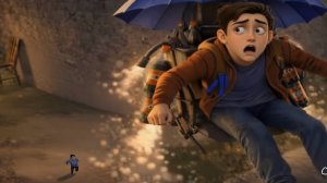 улетел на летательном аппарате от маленького холи бама мод Прохождение Побег от Блогера