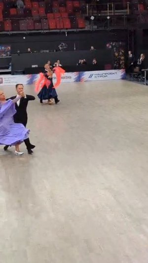 Чемпионат России по спортивным бальным танцам 2026. Сеньоры 1.10 танцев. Полуфинал. Танго