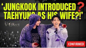 Чонгук представил всем Тэхёна как своего спутника по жизни на стадионе в Гояне