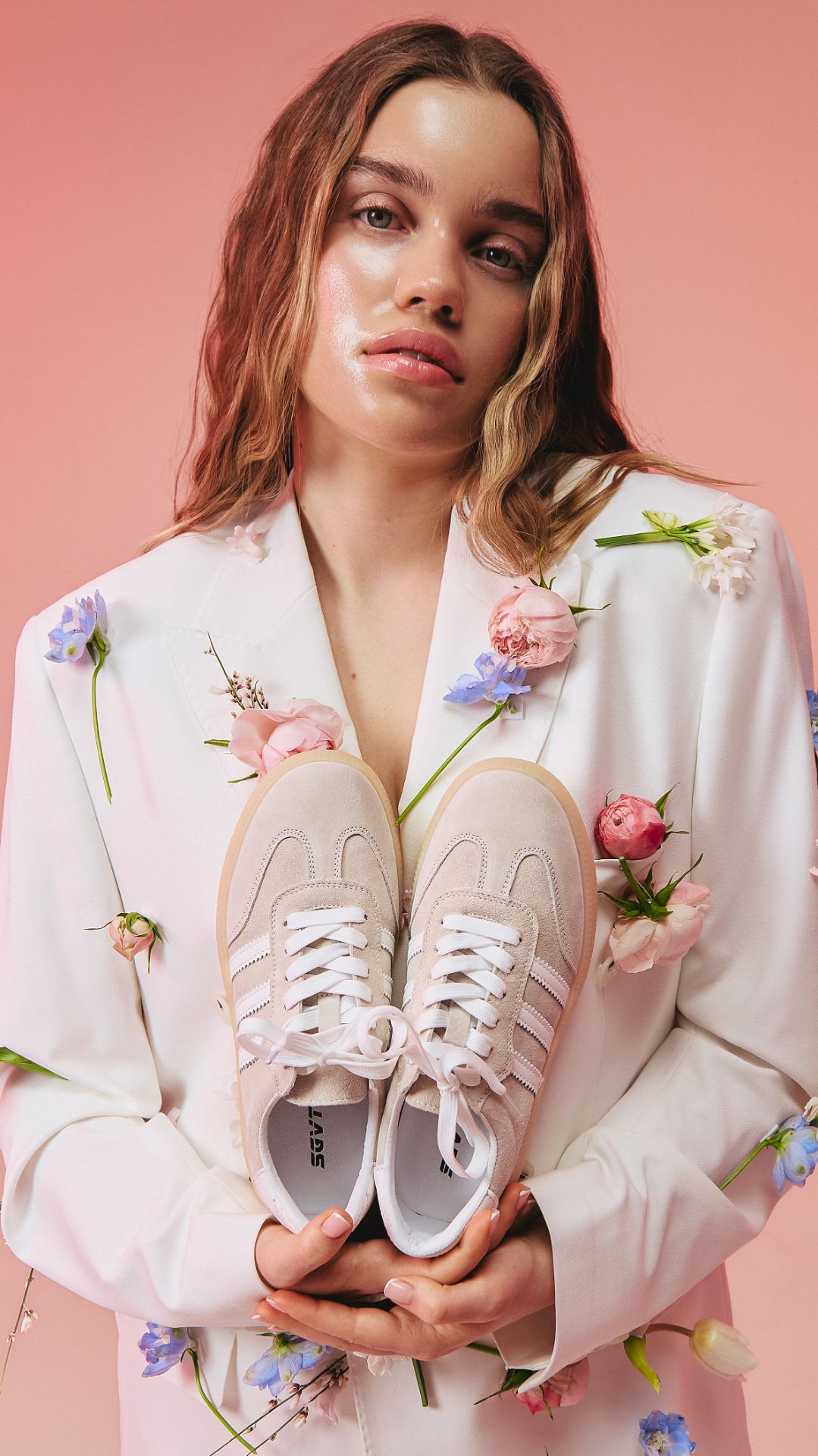 Шаговита- кроссовки для девочек модель 9101200.молочный