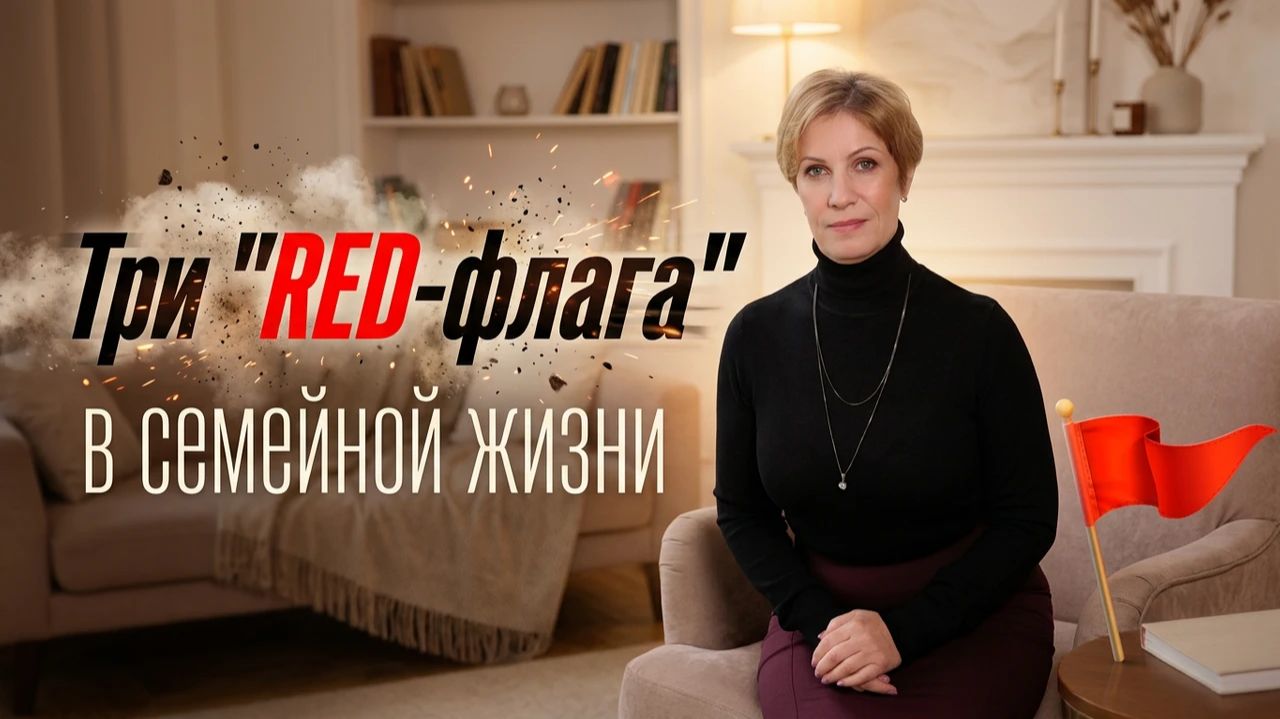 Три “RED-флага” в длительных отношениях. Что может разрушить вашу семью.