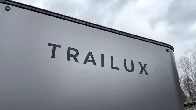 Стальной, каркасный прицеп Trailux Master 3 2. Рама обеспечивает дополнительную прочность.