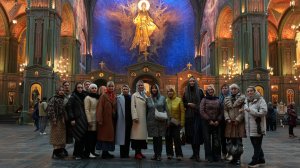 Семьи бойцов СВО из Москвы посетили музейно-храмовый комплекс в парке «Патриот»