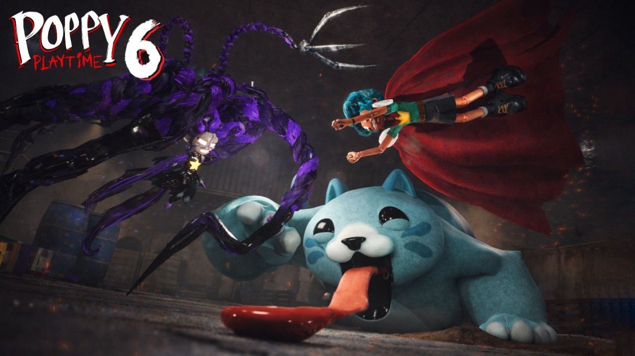 Poppy Playtime: Глава 6 — ЛИЛИ ДЕРЕТСЯ С РОРИ ИЗ-ЗА КОНФЕТНОГО КОТА (Геймплей 14)