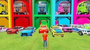 Мультики для детей. Мультики про машинки. Схватка с гигантскими экстремальными тракторами