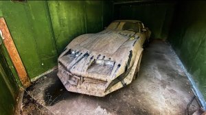 Откопали гараж спустя 13 лет. Спорткар в пыли!