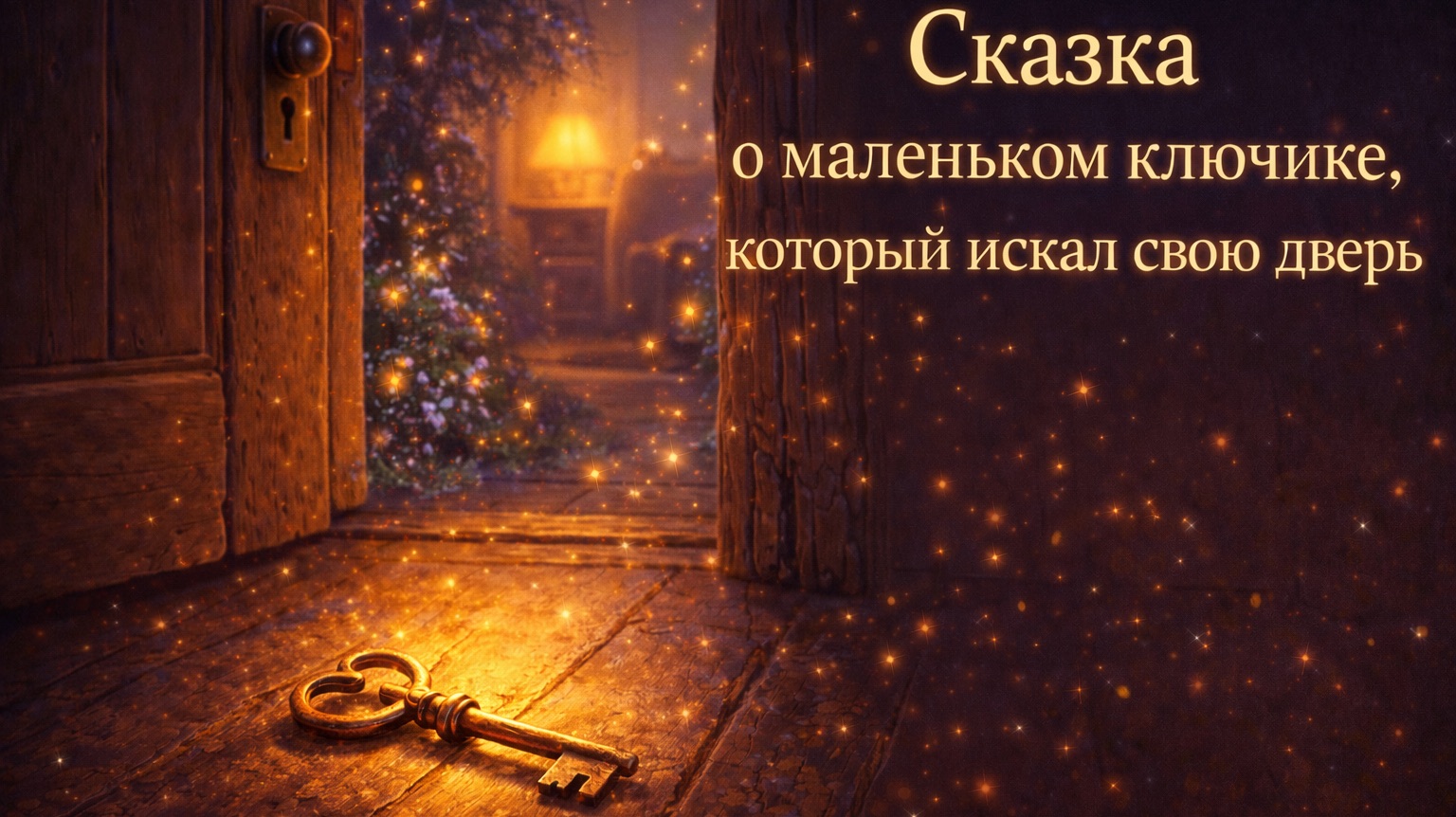  Сказка о маленьком ключике который искал свою дверь  Аудиосказка на ночь для детей и взрослых