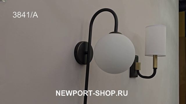 Бра Newport 3841A blackgold