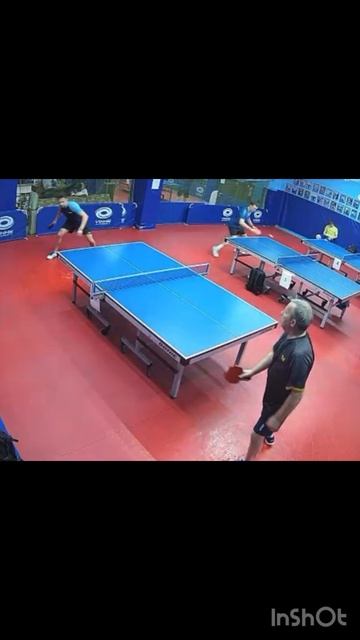 Настольный теннис.Топ спин слева