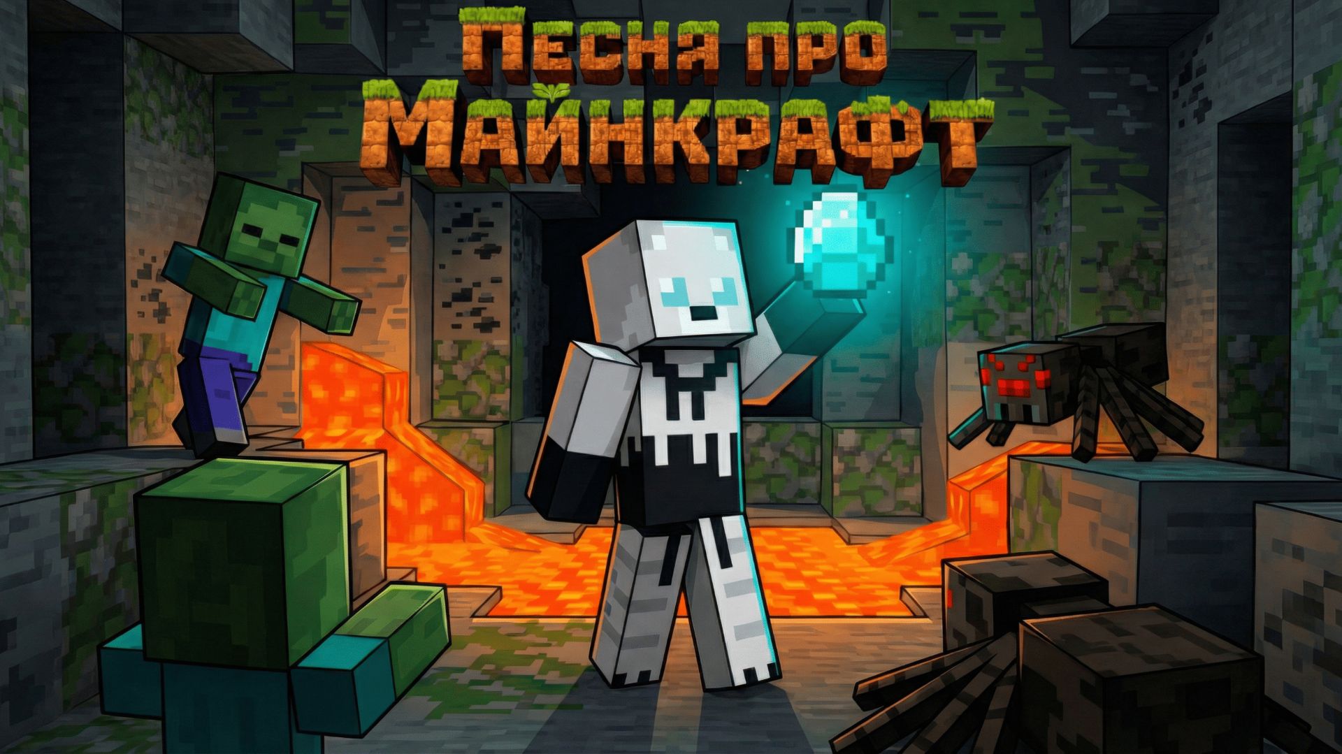 Кот Атос - Песня про Майнкрафт Официальный Музыкальный Клип