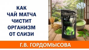 Как чай Матча чистит организм от слизи