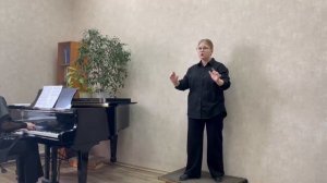 М.Парцхаладзе "Снова осень". Дирижирует студент 1 курса Оленникова Полина.