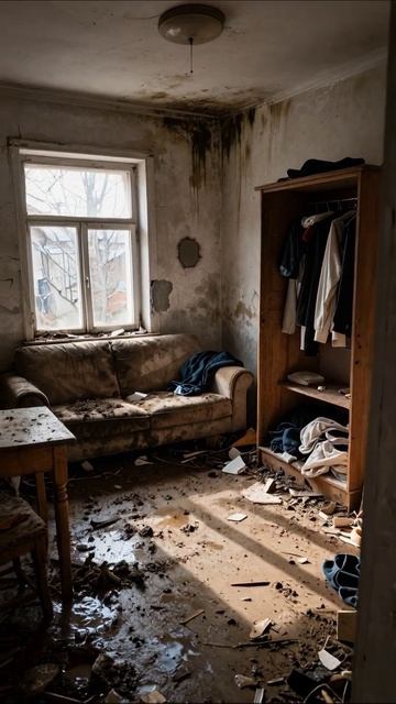 Разрушенные мечты: заброшенное пространство #пустота #горечь #разрушение