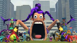 КОМАНДЫ МОНСТРОВ СРАЖАЮТСЯ МЕЖДУ СОБОЙ В ГАРРИС МОДЕ