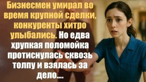 Жизненные истории. Аудиорассказ слушать.  Бизнесмен умирал во время крупной сделки, конкуренты хитро