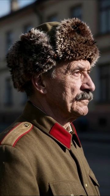 История в лицах: Ветеран в форме ветеран история память