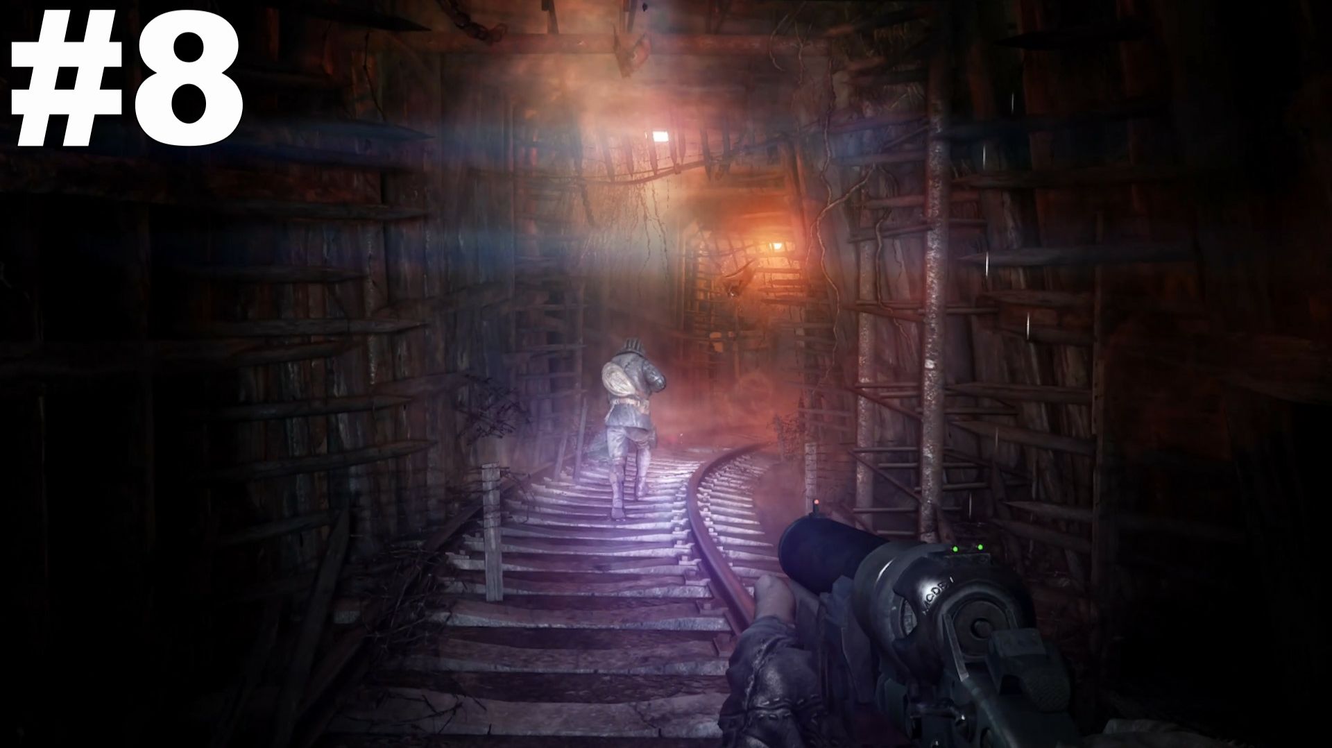 ▶Metro: Last Light Redux. Лагерь. Факел. #8