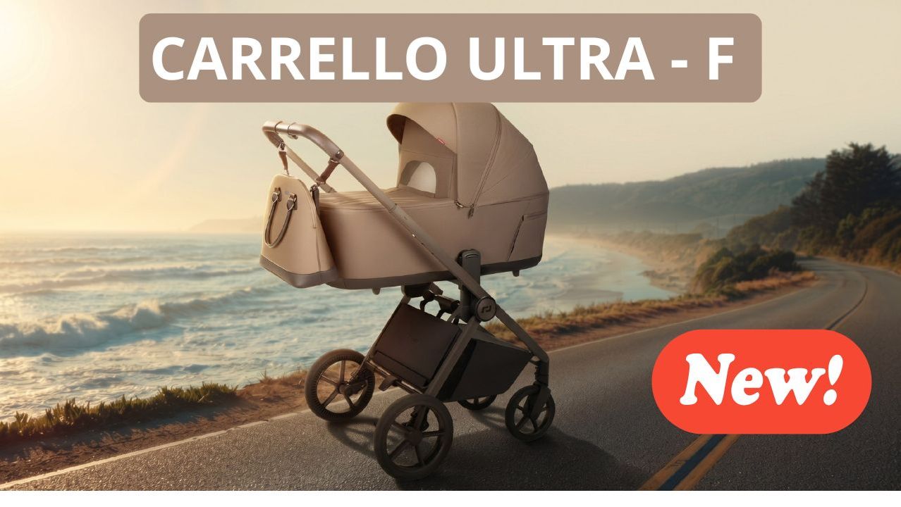 Коляска Carrello Ultra -F❤. Смотрите видеообзор первыми!