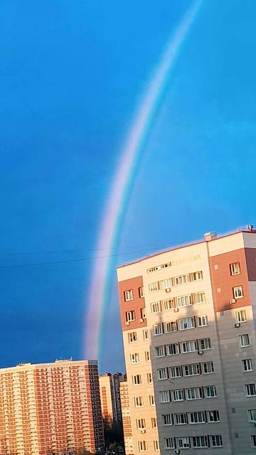 У нас радуга.16.04.26г.Подмосковье.